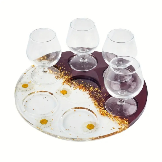 Serviertablett (Durchmesser ca. 24 cm)