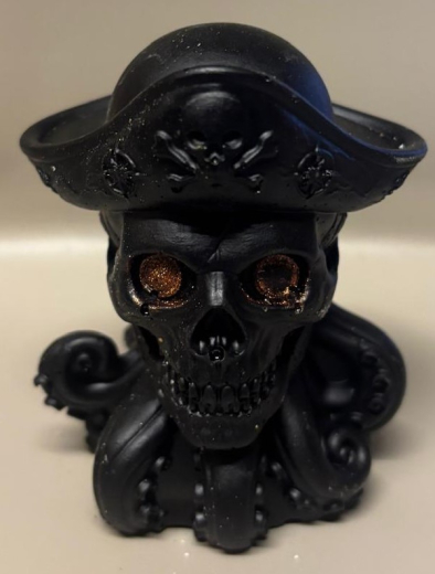 Oktopus-Schädel Pirat