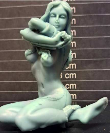erotische nackte Frau