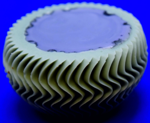 Wellen (2-farbig), auch als Kerzenhalter mögich