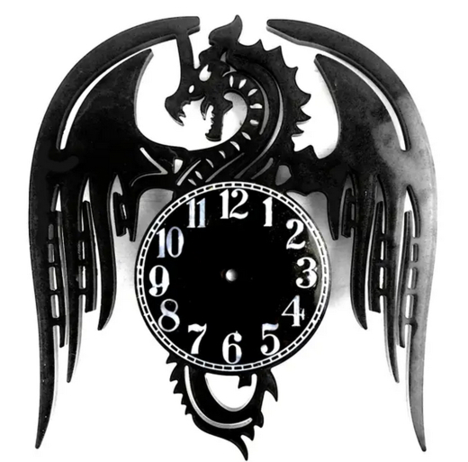 Drachenuhr mit/ohne Uhrwerk