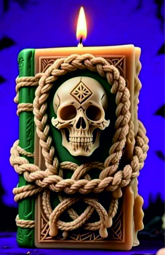 Gothic Halloween Schädel