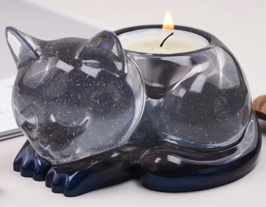 Kerzenhalter „Katze“