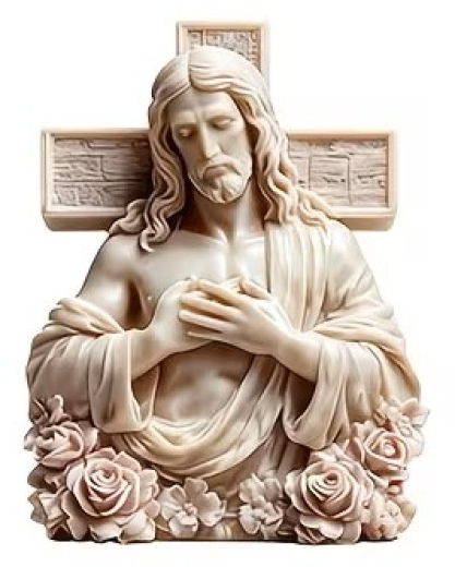 Jesus A (gekreuzte Hände)