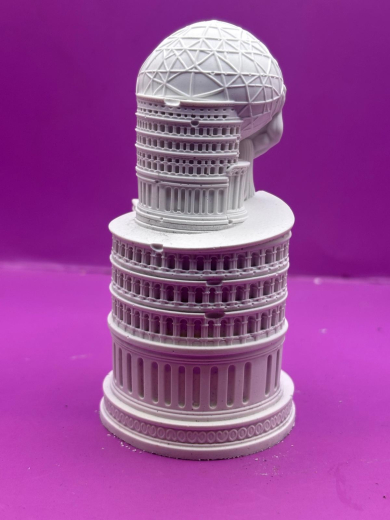 Italien Sehenswürdigkeiten Skulptur Kollage