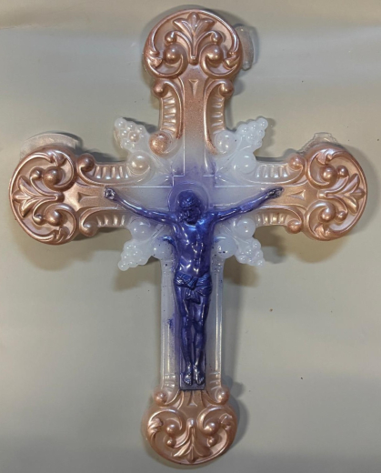 Barock-Stil Wandkreuz