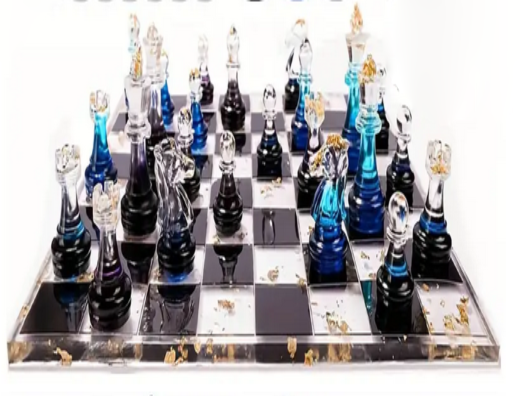 Schachbrett inkl. Figuren Größe ca. 27 x 27 cm