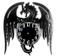 Drachenuhr mit/ohne Uhrwerk