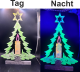 Weihnachtsbaum mit Kerze (Nachtleuchtend möglich)