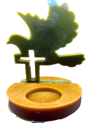 Friedenstaube mit Kreuz