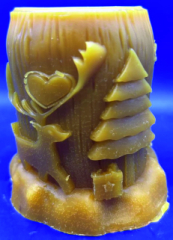 Weihnachtsmotiv-Kerze 1