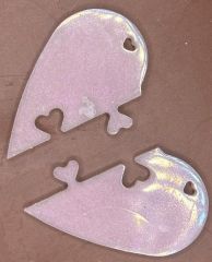 Freundschaftsanhänger (Puzzelherz) 2-teilig