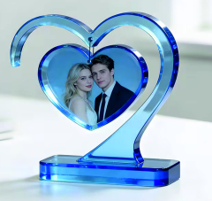 Herzförmiger Fotorahmen