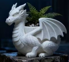 Drachen-Vase (Gewicht ca. 130 Gramm)