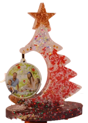 Weihnachtsbaum inkl. Sockel (Bildhalter)