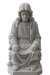 sitzender Jesus