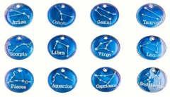 Sternzeichen Anhänger (inkl. Kettchen)