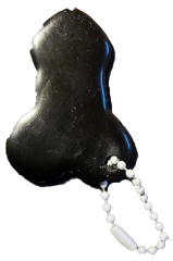 Einkaufswagenchip "Penis" inkl. Kette